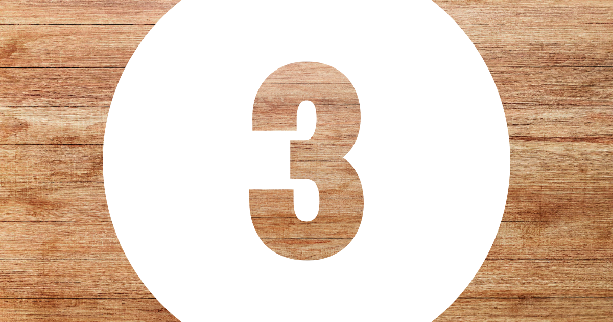 「３」のイメージ画像。